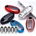 thumbnail image 2 of Coche TPU Llavero Titular De La Cadena De Shell Para Nissan Rogue XTrail T32 T31 Qashqai J11 J10 Kicks Tiida Murano Juke Versa Infiniti, 2 of 4