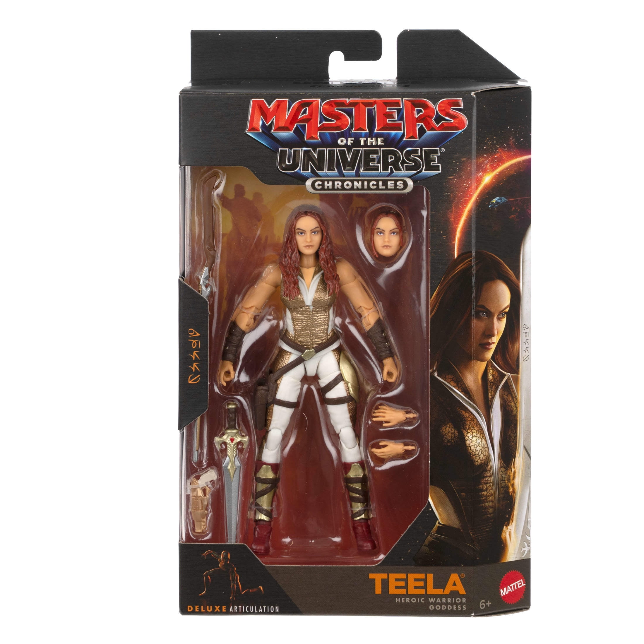 Masters of the Universe Chronicles 2026 Movie Teela 6.5 Inch Scale Action Figure, Camila Mendes