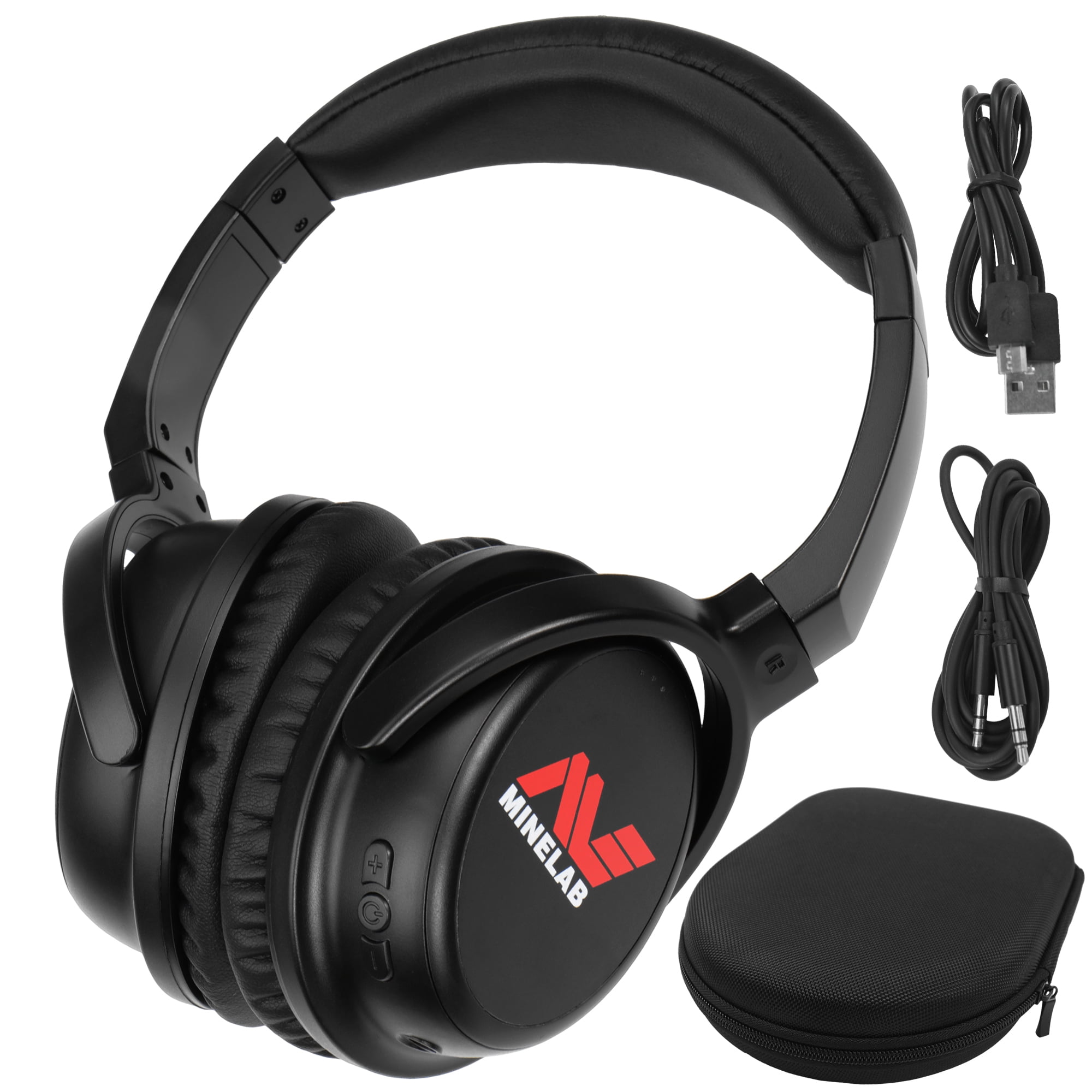 Minelab ML 80 Equinox Bluetooth Wireless Low Latency Headphones Case 