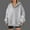 Light Gray, variant on SIYUDAN Womens Hoodies Long Sleeve Pullover Sweatshirts for Women Baggy Hoodies Light Gray Hooded Sweatshirt Women Winter Tops Women’S Clothes