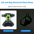 thumbnail image 2 of CSChome Harnais Lumineux pour Animaux Harnais Lumineux pour Animaux Rechargeable LED Éclairé - Sangle de Poitrine Lumineuse Réglable pour Promenade Nocturne, 2 of 7