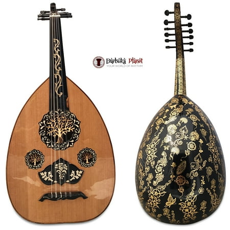 El-Masry Black Garden Professional Egyptian Oud + Professional Case-Cat#OMB-100