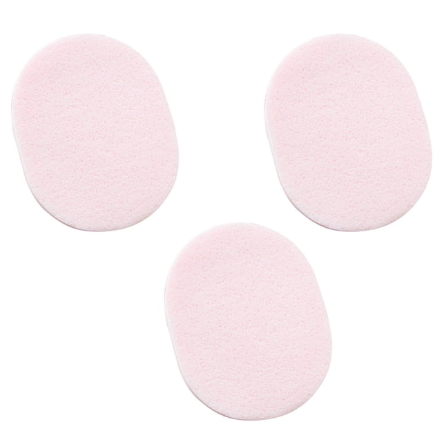 Facial Cleaning Sponges Oval Makeup Removal Cleaning Pad Powder Puff