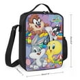 thumbnail image 2 of Looney Tunes Cartoons Lunch Bag, Insulated Lunch Tote for Women Men Large Lunch Box Container Reusable Leakproof Tote for Office, Work, School, Beach Or Travel, 2 of 8