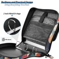 thumbnail image 4 of FORMRS Zipper Binder with Shoulder Strap 2-inch Ring 500 Sheet Capacity File Bag, Geometric Pattern, 4 of 5