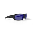 thumbnail image 2 of DVX Next Sport Prescription Sunglasses, Blue Mirror Lenses/Gloss Black Frame, OSHA Compliant ANSI Z87.1, 2 of 14
