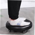 thumbnail image 4 of BRIGHTFUFU Asiento Taburete Pequeño Negro De PU Con Rotación 360 Para Uso En Exteriores, 4 of 8