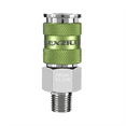 thumbnail image 3 of Legacy Manufacturing Flexzilla High Flow Coupler, 1/4 Body, 1/4 MNPT, 3 of 3