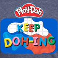 thumbnail image 3 of CafePress - Play Doh Keep Doh Ing T Shirt - Mens Tri-blend T-Shirt, 3 of 4