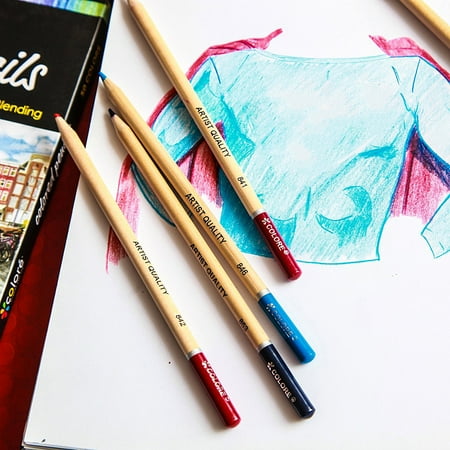 Colore 72 Colors Colored Pencils Pre-Sharpened Pencils Set Drawing