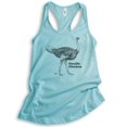 thumbnail image 1 of Giraffe Chicken Ostrich Tank Top, Ladies Racerback Tank Top, Ostrich Tank, Funny Farmer Farm Animal Tank, Cancun, Large, 1 of 3