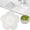 White*2,5.43 Inch, variant on 1 Pc Silicone Flower Shape Drain Catcher,5.43 Inch Anti Clog Sink Filter,Reusable Drain Stopper,Floor Drain Protector,Debris Hair Trap,Waterproof Drain Cover for Bathroom Basin Bathtub Drainage