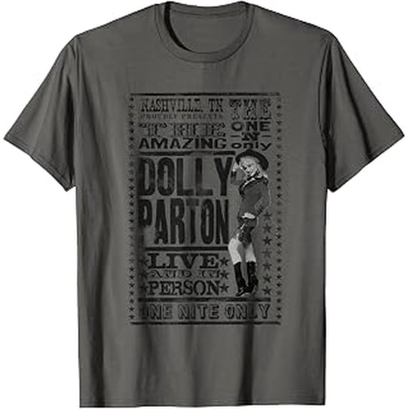 Dolly The One and Only Country Music Graphic T-Shirt