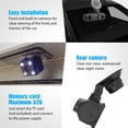 thumbnail image 4 of 360 Degree View 3 Channel Dash Cam, 1080P Video Recording Wireless Dash Cams with Night Vision, Loop Recording, Motion Detection Monitor for Cars and Trucks, 4 of 7