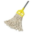 thumbnail image 3 of Economy Cut-End Cotton Wet Mop Head, 16oz, 1" Band, White, 12/Carton, 3 of 3
