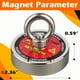 thumbnail image 5 of Kit de pesca magnético MUTUACTOR, 180 kg de fuerza de tracción con cuerda de 20 m, 5 of 8