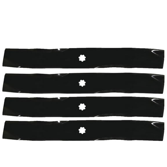 RAParts Set of (4) Mulching Blades Fits John Deere Lawn Mowers w/ 38" Cut AM137324