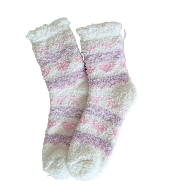 Chaussettes d'Hiver pour Femmes, Polaire pour Garder au Chaud et Résistant au Froid
