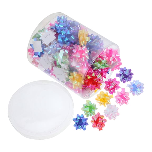 CCOCC 1 Set Gift Bows Gift Wrapping Ribbon Curling Ribbons Gift Decoration Ribbon Flower (About 100pcs)