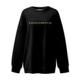 thumbnail image 4 of Tiweut Oversized Christian Sweatshirt Women Faith Over Fear Sweater Christian Religious Sayings Pullover Long Sleeve Shirt,Black,S, 4 of 5
