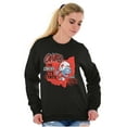 thumbnail image 4 of Ohio Buckeye State Athlete Fan Smurfs Sweatshirt for Men or Women Brisco Brands S, 4 of 6