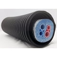 thumbnail image 2 of 60 Ft of Commercial Grade EZ Lay 5 Wrap Insulated (2)1" (2) 3/4" OB PEX Tubing, 2 of 4