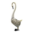 thumbnail image 2 of Estatua de Animal Solar del hierro, adornos de paisaje, figurita impermeable IP44, para interiores y exteriores, de césped, Pa cisne DYNWAVEMX Decoraciones de césped, 2 of 7