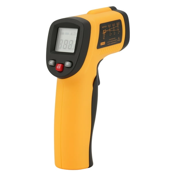 Termómetro infrarrojo digital sin contacto GM550, medidor de temperatura láser tipo pistola