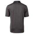 thumbnail image 3 of Men's Cutter & Buck Black Vanderbilt Commodores Big & Tall Virtue Eco Pique Micro Stripe Recycled DryTec Polo, 3 of 3
