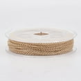 thumbnail image 3 of 1roll Brass Cable Chains Textured Soldered with Spool Flat Oval Golden 2x1.4x0.4mm about 39.37 Feet(12m)/roll, 3 of 4