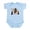 Sky Blue, variant on CafePress - Spirit Hawk Infant Bodysuit - Baby Light Bodysuit, Size Newborn - 24 Months