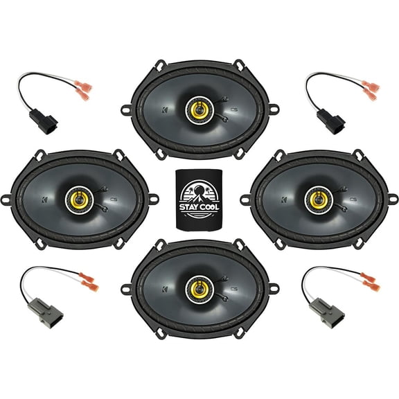 Altavoz KICKER Serie CS 6x8 para Ford F-250/F-350/F-450/F-550