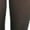Black, variant on Elegant Choise Winter Fake Fleece Leggings For Women - Fake Transparent Fleece Lined Design