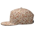 thumbnail image 3 of Aesthetic Floral Snapback Hat, Adjustable Baseball Cap with Boho Sunflower Print, Trendy Streetwear for Teens, 3 of 7