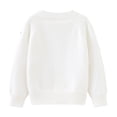 thumbnail image 3 of Coerni Girls Cardigan Sweaters Colorful Hairball Long Sleeve Knitted Outerwear Button-Up Cute Comfy Kids Fall Clothes, 3 of 9