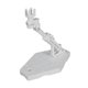 thumbnail image 2 of Bases de acción para modelos de muñecas, soporte para figuras, base de exhibición, portátil, duradera y ajustable. blanco, 2 of 7
