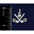thumbnail image 3 of Silver Golf Club Charm Necklaces, 3 of 4