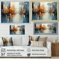 thumbnail image 4 of Designart "Grey Canal modern Reflections Bold" Abstract Wall Art Print, 4 of 5