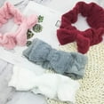 thumbnail image 2 of Paquete de microfibra Steam Cashmere Bow Tie Diademas Cute Soft Makeup Diademas Wash Spa Yoga Ejercicio Ducha Facial Diademas ajustables para niñas y mujeres (rosa, rojo, blanco, gris) Ormromra HMHZ238, 2 of 7