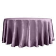 thumbnail image 3 of BalsaCircle 120" Round Satin Tablecloth Amethyst, 3 of 8