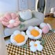 thumbnail image 2 of Ins Flower Pillow Office Chair Lumbar Back Cushion Cute Plush Sofa Throw Pillows Soft Elastic Decor Cushions Winter OreillerL-Pink Deng Xun unisex, 2 of 2