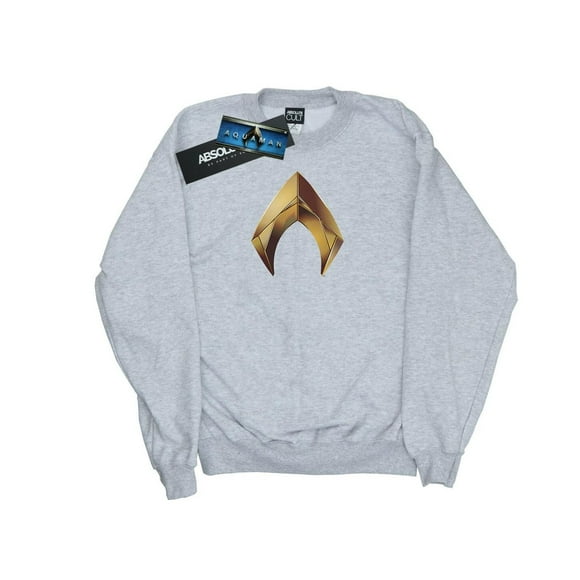 DC Comics Mens Aquaman Emblem Sweatshirt