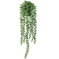 thumbnail image 2 of Artificial Succulent Lover‘s Tears Hanging Plant Fake Plants Potted Green String 3pcs Flowerpot Plastic Faux Floral, 2 of 9