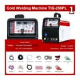 thumbnail image 2 of AC DC TIG Welding Machine HF, TIG/Pulse Multi-Function Aluminum Alloy Welde, Smart Argon welding , Mild Steel, 2 of 6