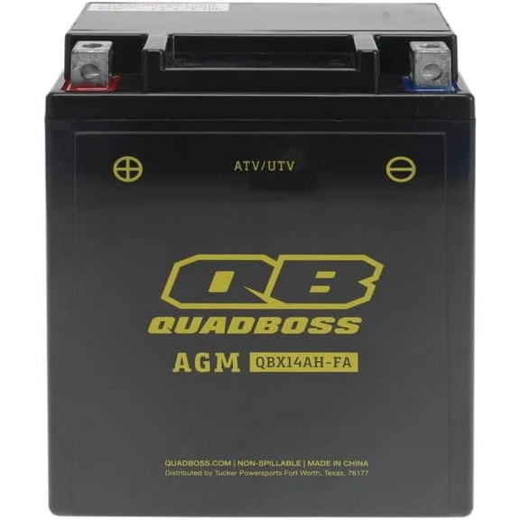 QuadBoss 11-12 Arctic Cat 350 Maintenance-Free AGM Battery