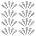 thumbnail image 5 of FRCOLOR 100pcs Metal Shelf Support Nails Self Tapping Screw with Rubber Sleeve for Cabinet Laminate Support Kitchen Closet Shelves, 5 of 8