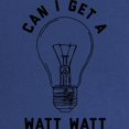 thumbnail image 2 of CafePress - Can I Get A Watt Watt Maternity Dark T Shirt - Maternity Dark T-Shirt, 2 of 3