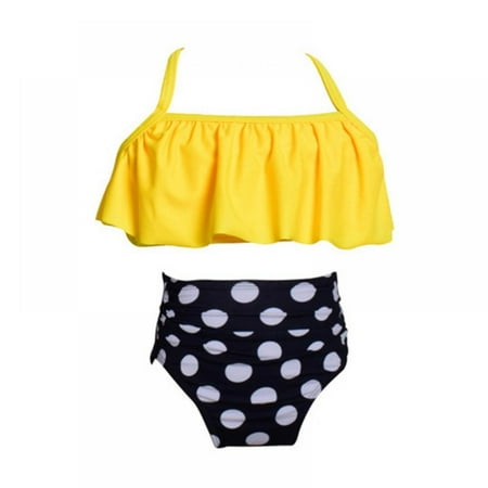 

GYRATEDREAM Mother Daughter Swimwear Family Matching Girls Swimsuit Women Bikini Set