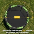 thumbnail image 4 of Mersco 15FT/16FT Kids Trampoline, ASTM Certified Heavy Duty Outdoor Trampoline with Safety Enclosure Net for Backyard Family Fun, JumpingTrampoline PLAY, 4 of 13