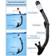 thumbnail image 3 of Set 4 en 1 de equipo de snorkel Ubekezele para adultos con bolsa de viaje, 3 of 7